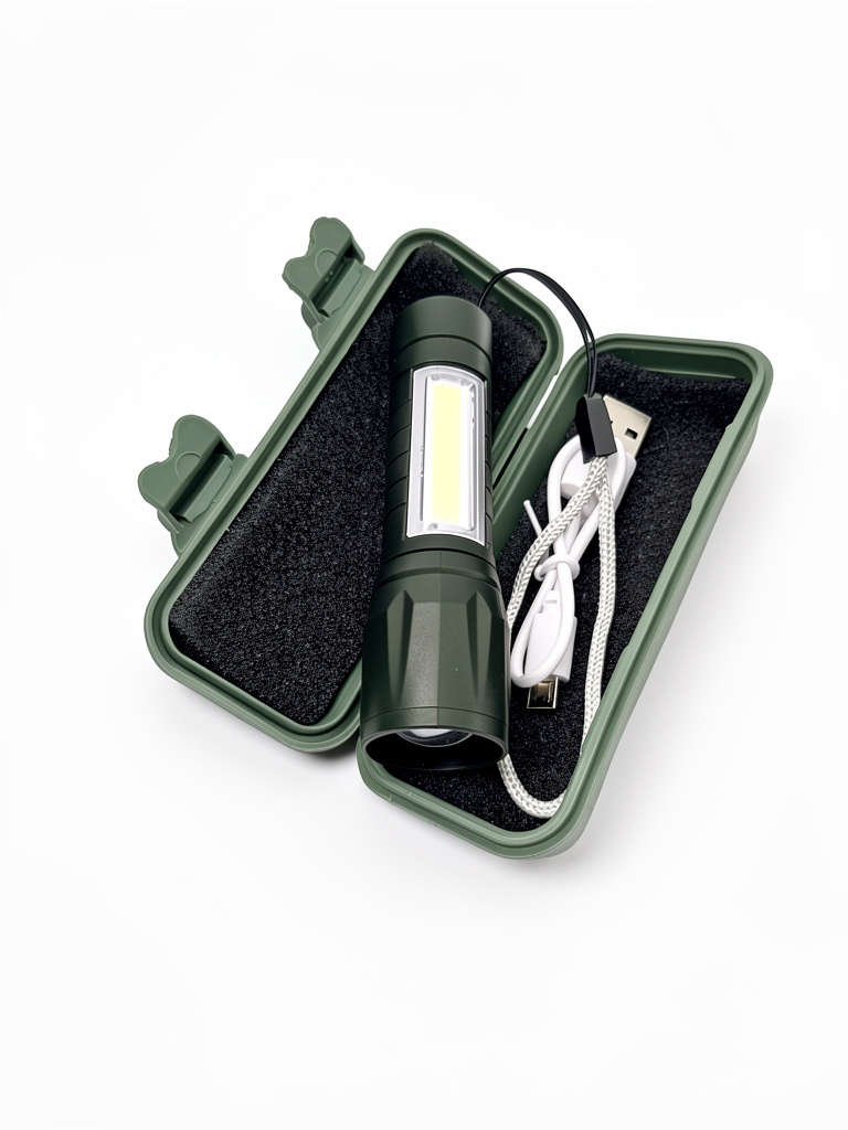 Linterna LED recargable