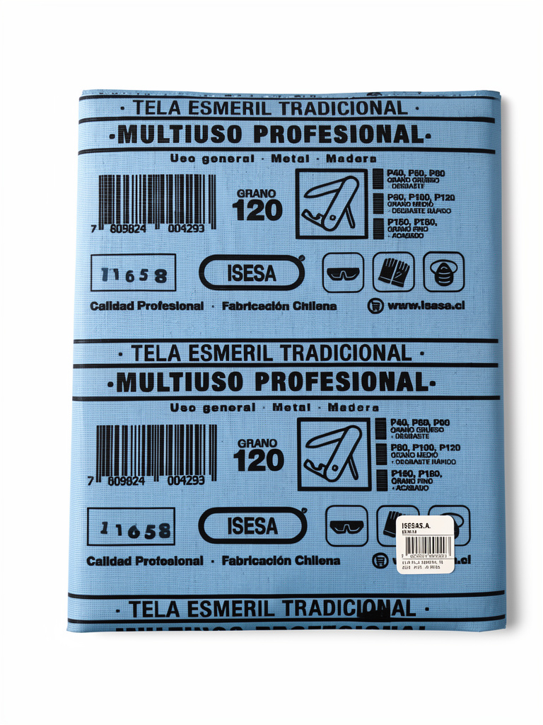 Lija metal grano 120