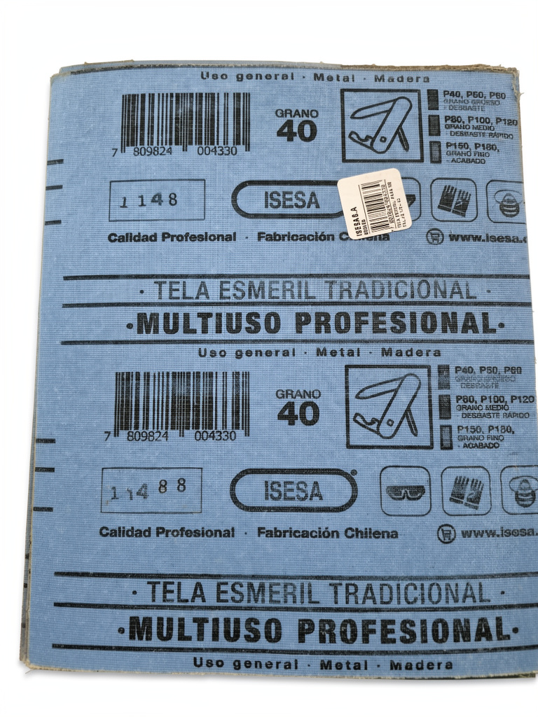Lija metal grano 40