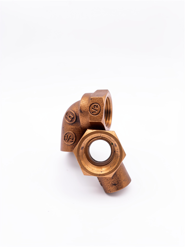 Codo bronce terminal hi 1/2"