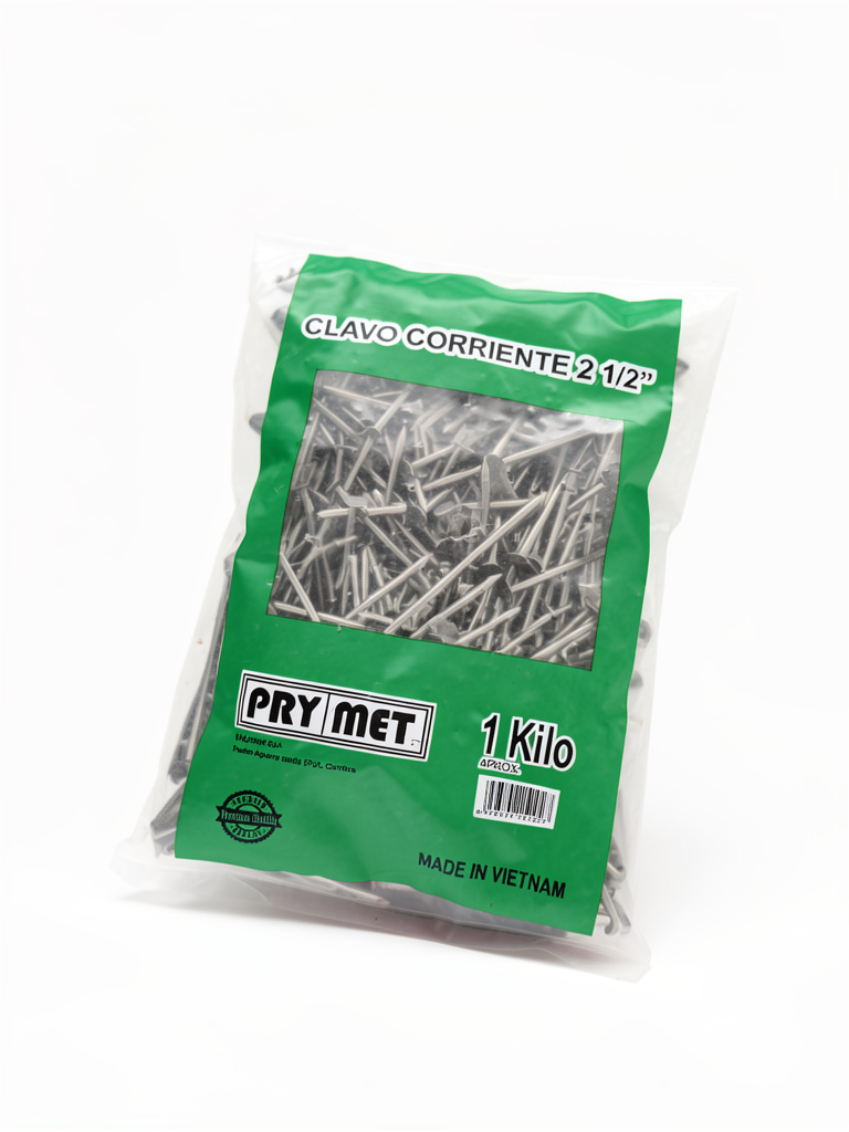 Clavo corriente 2 1/2" x 1 kilo