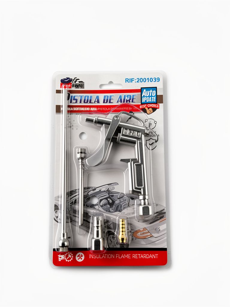 Pistola de aire metalica