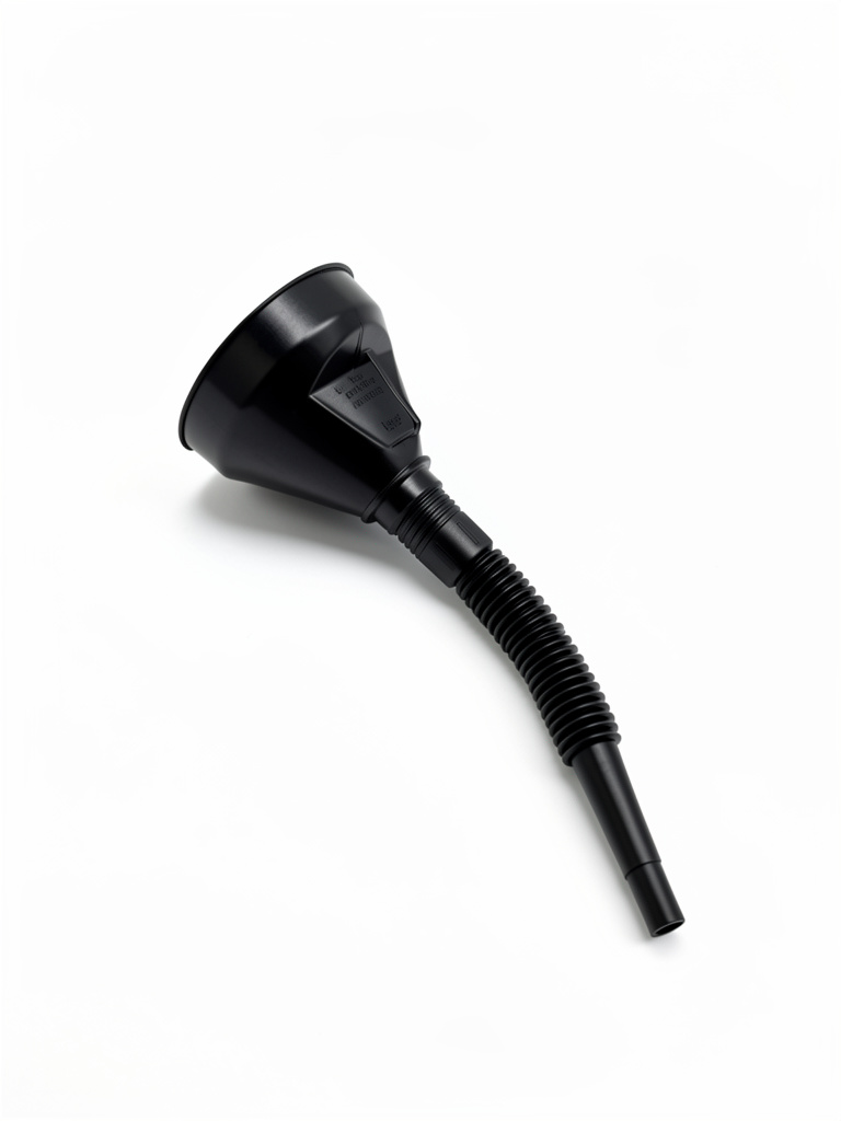 Embudo con extencion corrugada