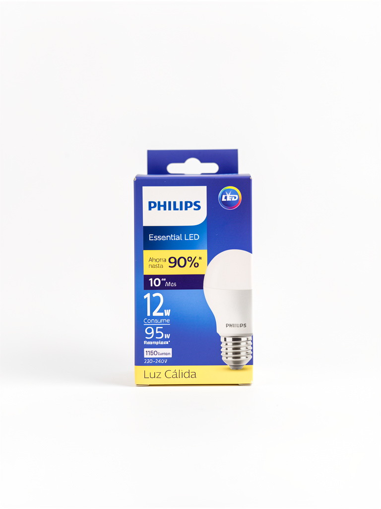 AMPOLLETA LED 12W LUZ CALIDA