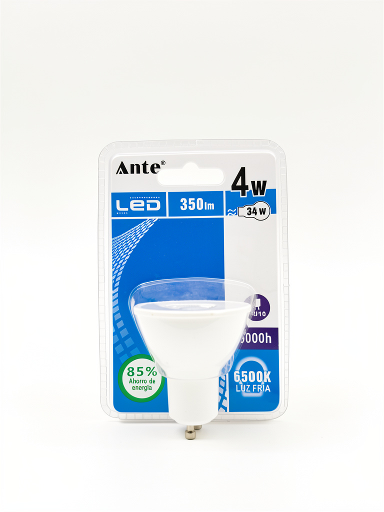 AMPOLLETA LED GU10 4W LUZ FRIA