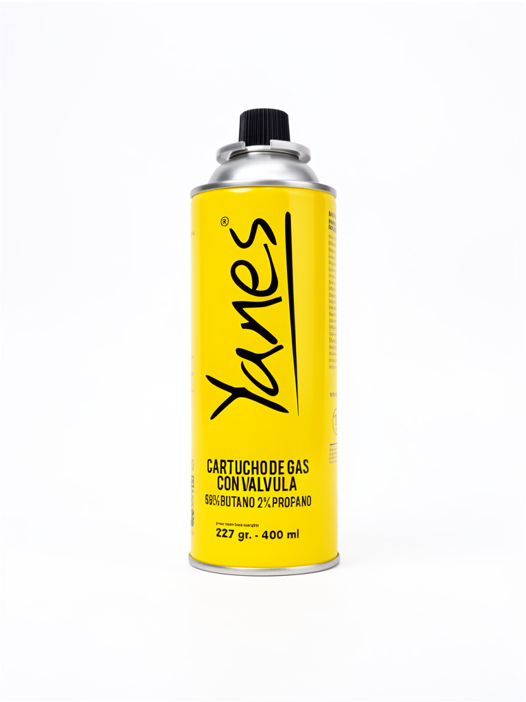 Yanes cartucho gas amarillo 227 gr