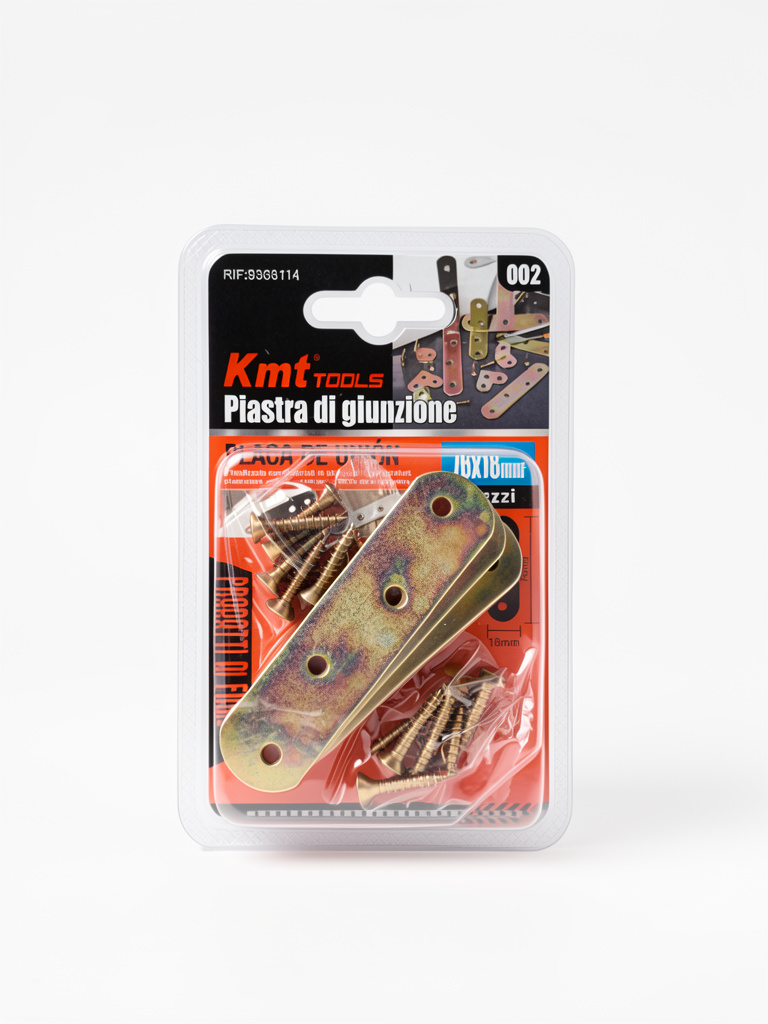 Placa de union 76x18mm