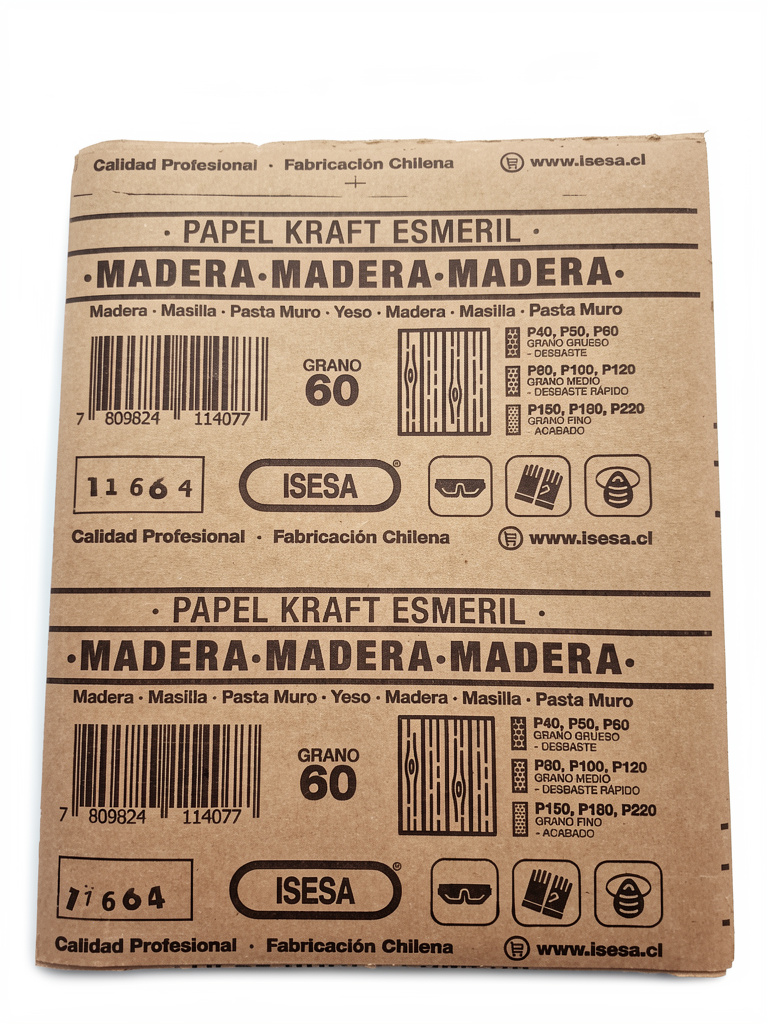 lija madera grano 60