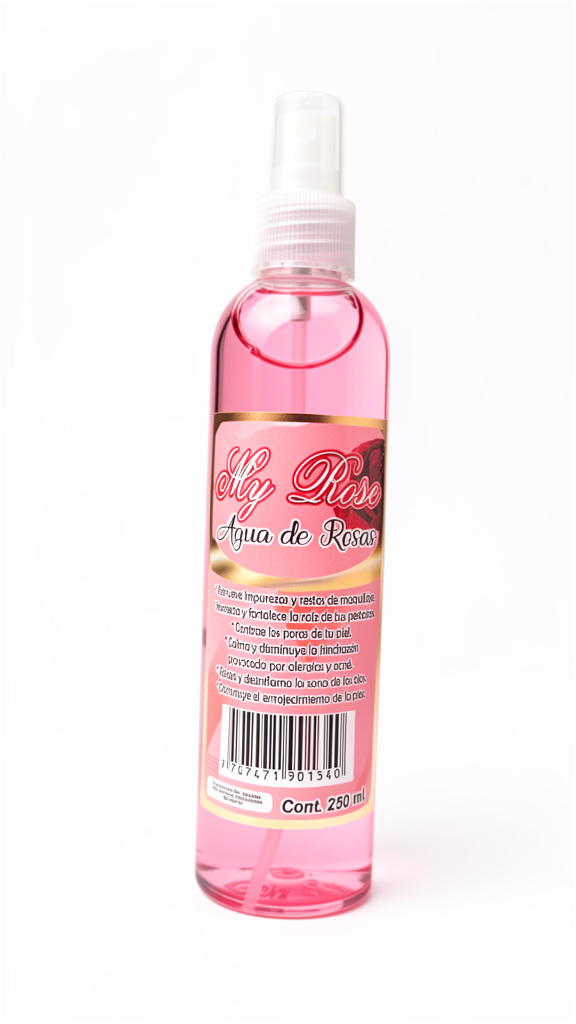 agua de rosas my rose 250ml