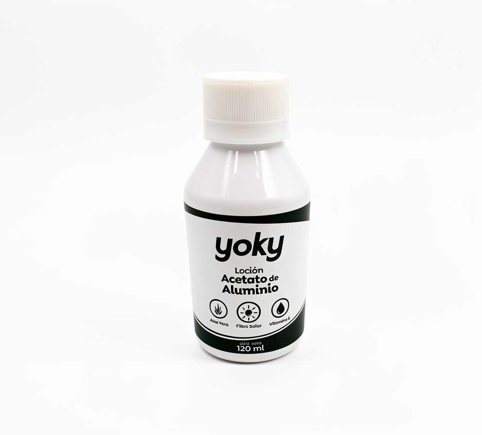 acetato de aluminio 120ml