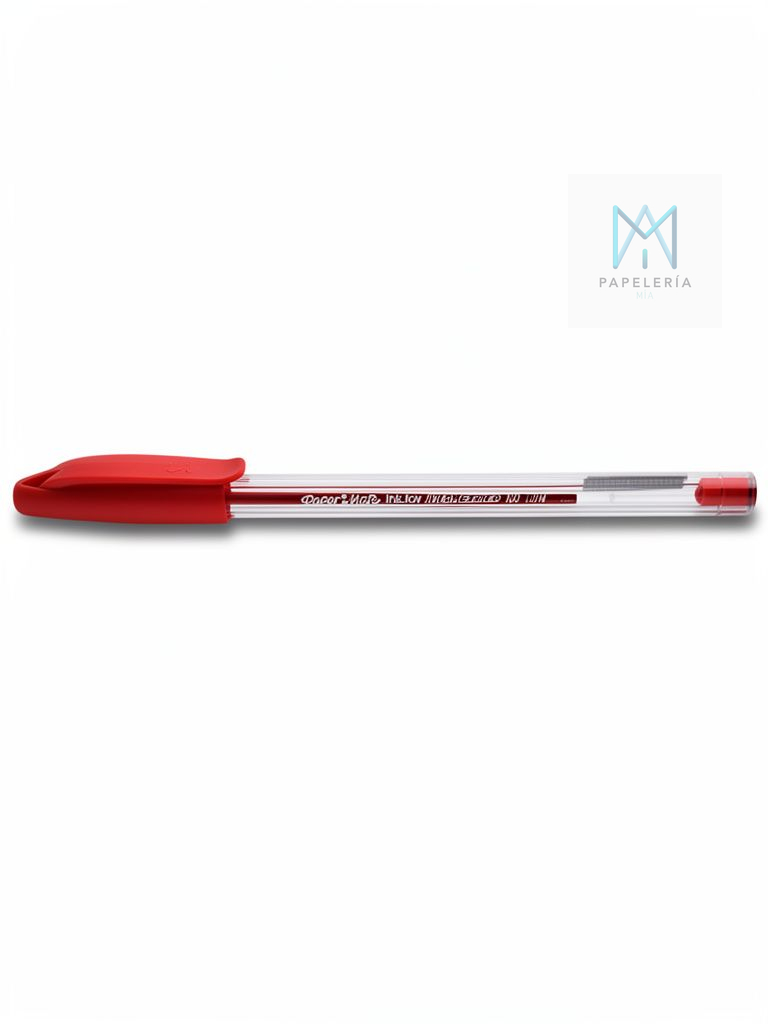 BOLIGRAFO PAPER MATE KILOMETRICO MEDIANO ROJO