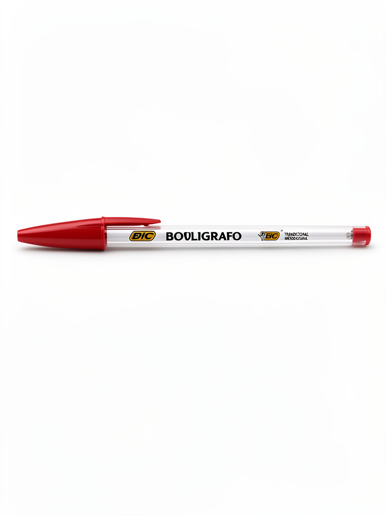 BOLIGRAFO BIC TRANDICIONAL MEDIANO ROJO