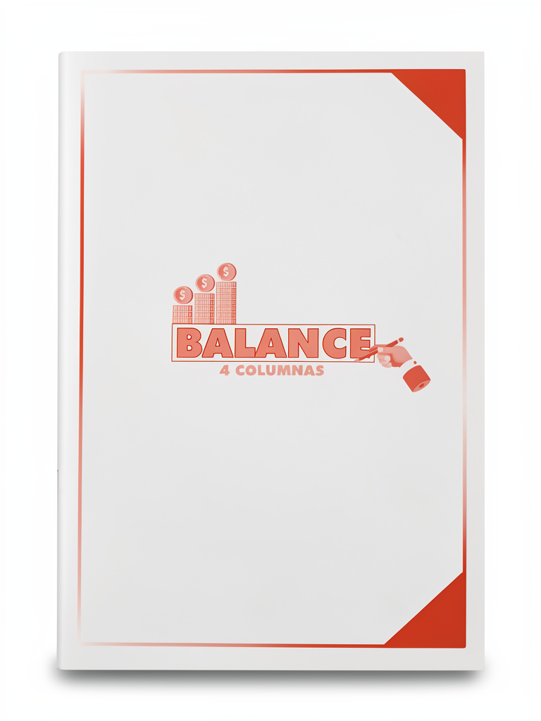 Cuaderno Para Contabilidad 4 columnas