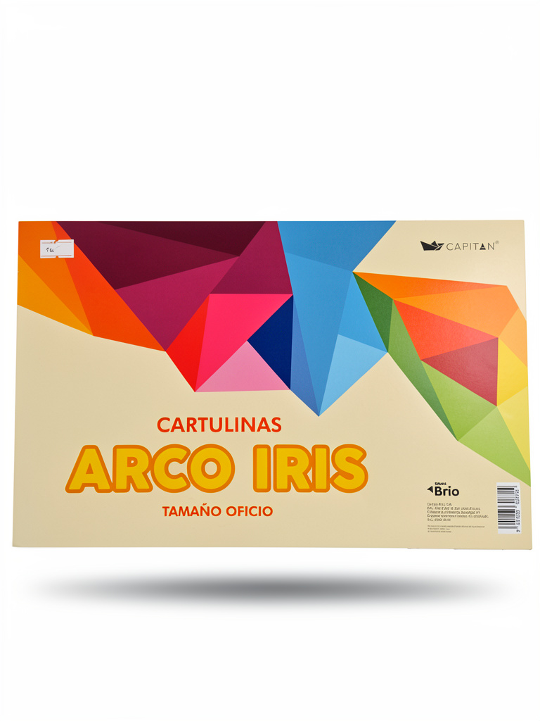 BLOCK ARCOIRIS LISO OFICIO CAPITAN 45c