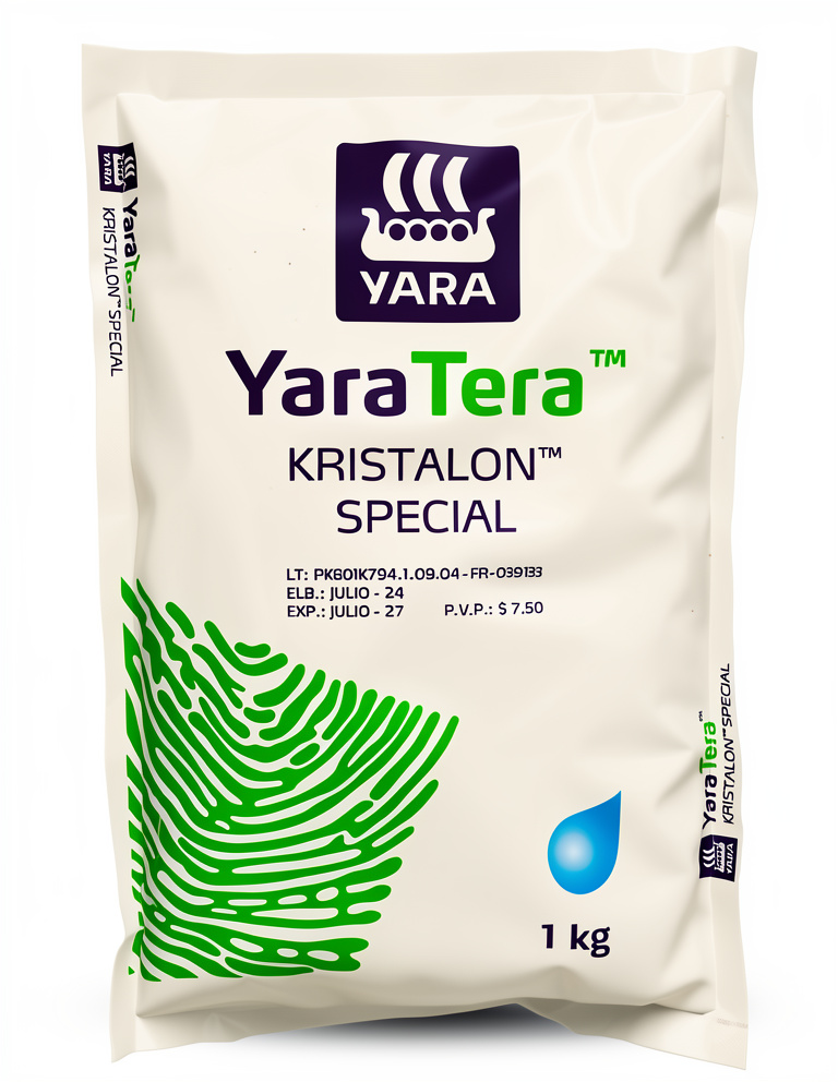 YARA TERA KRISTALON VERDE X KILOGRAMOS
