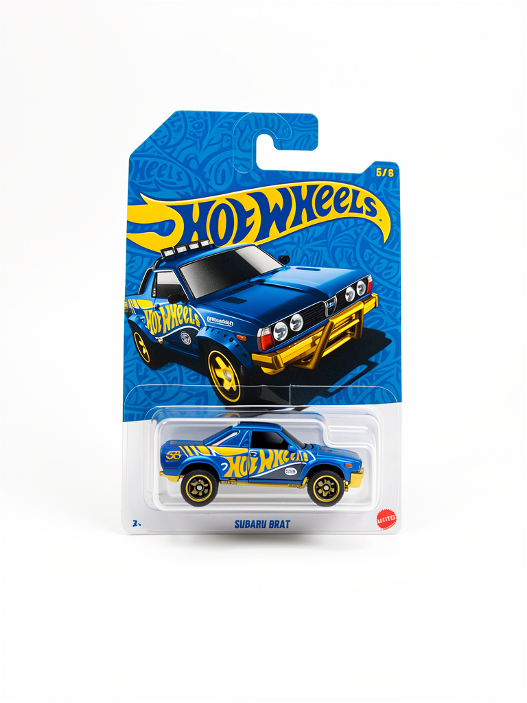 Hot Wheels 58th Anniversary Subaru Brat Mix 1