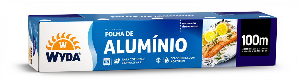 Rollo de Aluminio 100mt x 30cm