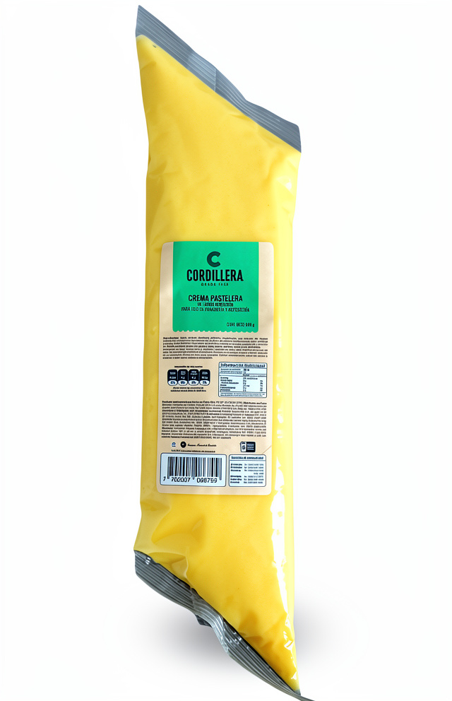 Manga Crema Pastelera Cordillera 900g