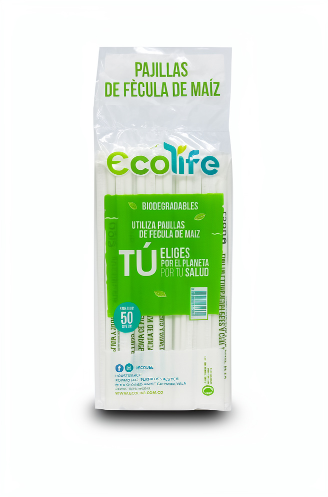 Pajilla Bio Ecolife Genérica C/Forro