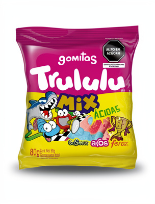 Gomitas Mix Acidos Trululu 80g