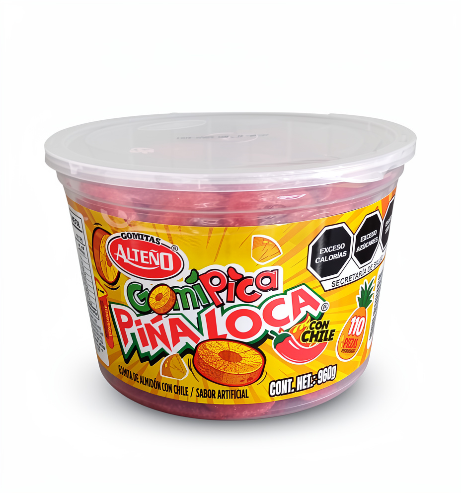 Gomitas Gomipica Piña Loca Alteño 960g