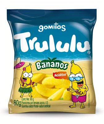 Gomitas Bananos Trululu 80g