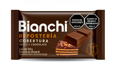 Cobertura Chocolate Bianchi Barra 500g