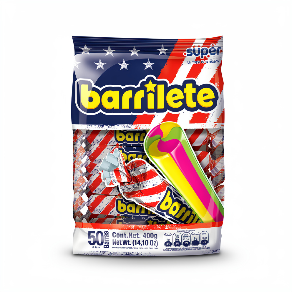 Caramelo Barrilete 50U