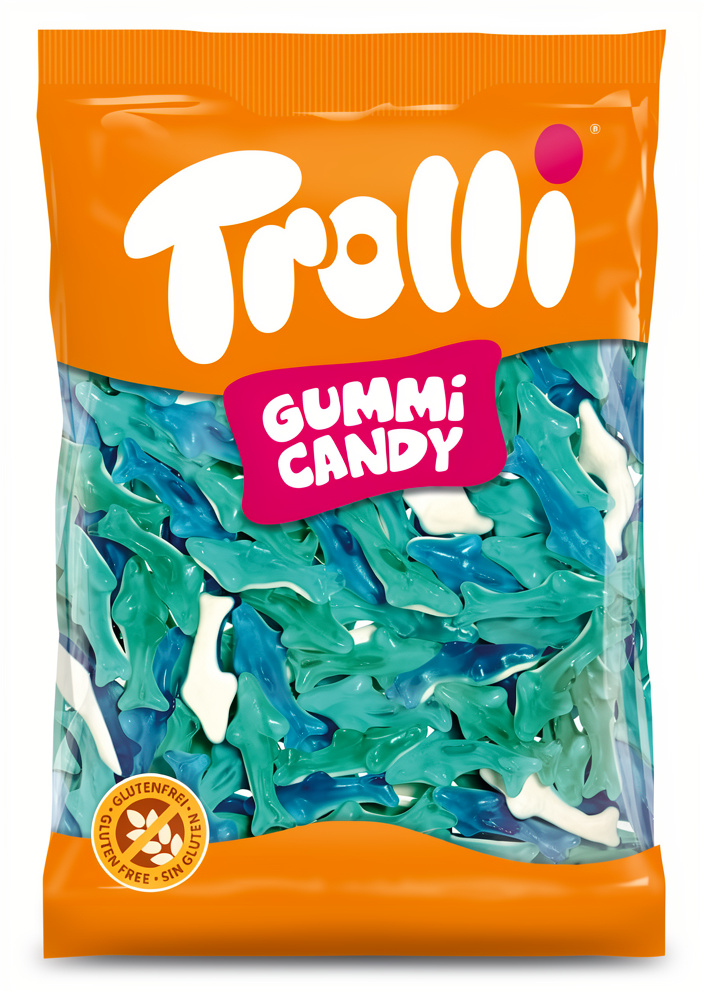 Gomitas Tiburones Trolli 1 kg