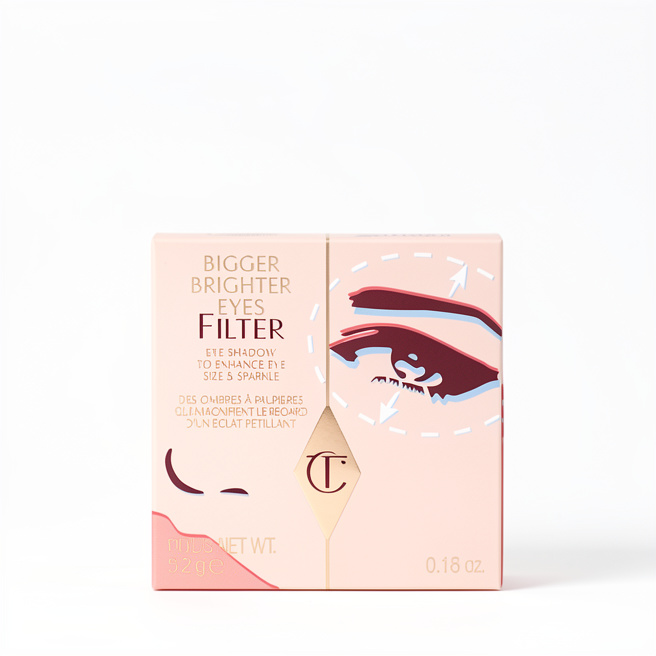 Paleta de Sombras Bigger Brighter Eyes Filter Charlotte Tilbury 5.2 gr
