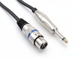 Cable XLR H - 6.3mm Mono 3M