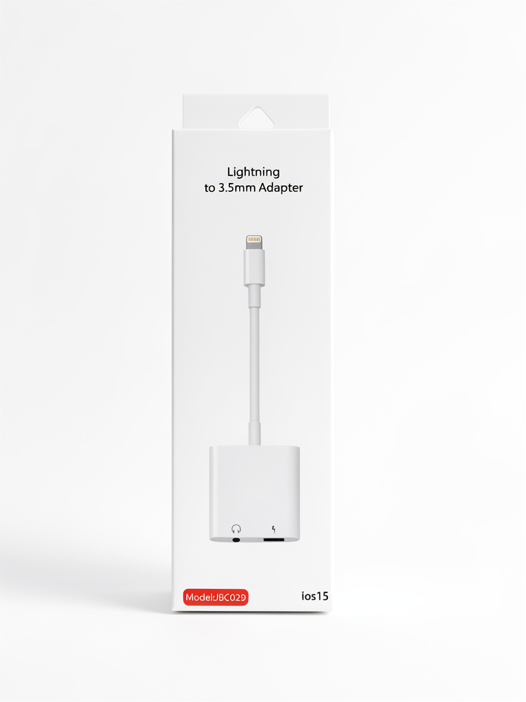 Adaptador Lightning a 3.5mm, tipo C