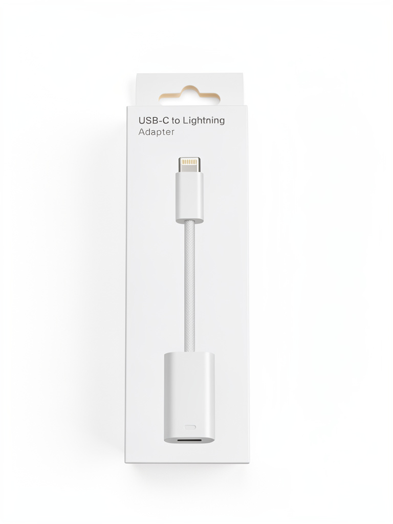 Adaptador USB-C a Lightning