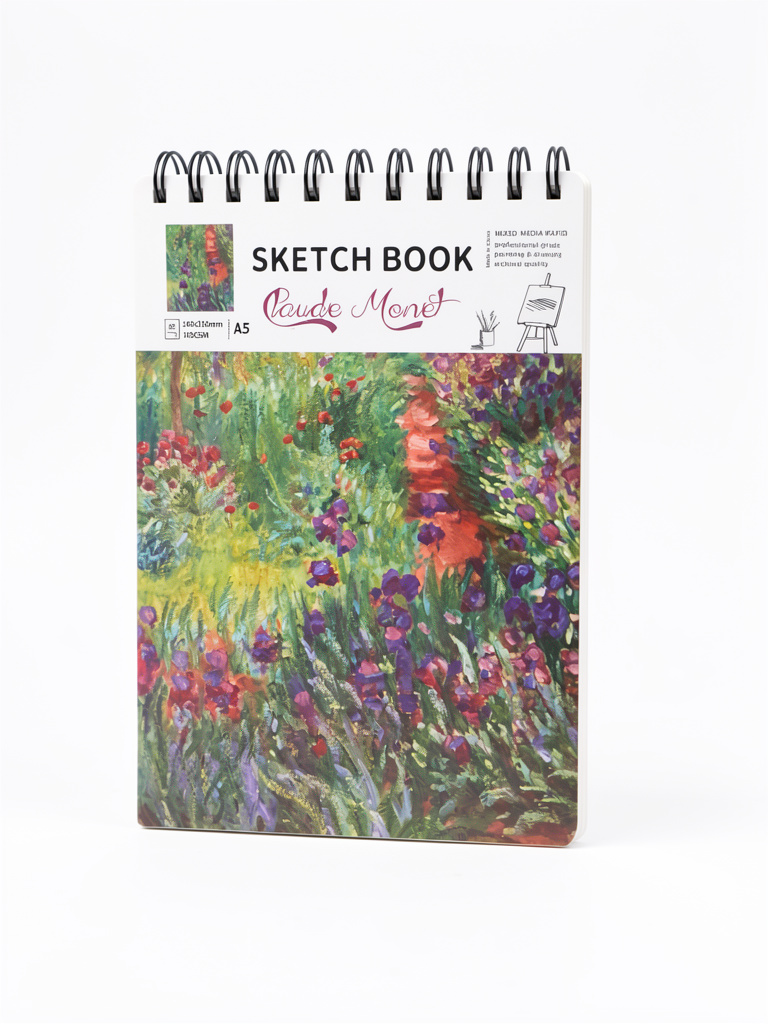 Sketch Book Claude Monet A5 100GSM