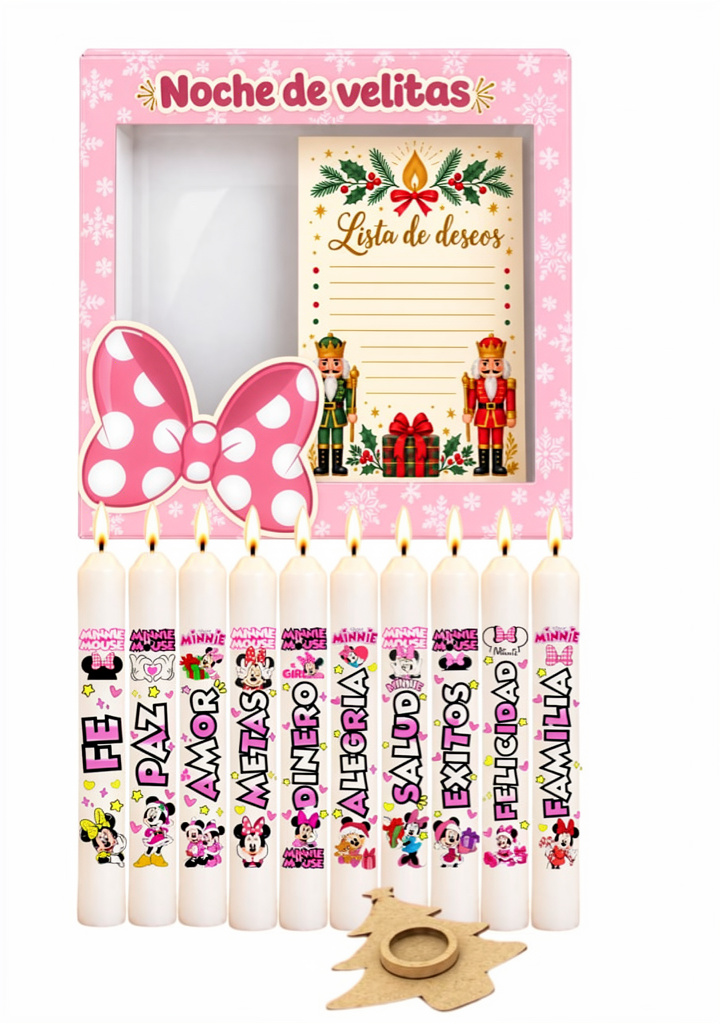 Set de 10 velitas • Disney 01