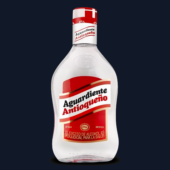 Media Aguardiente Rojo
