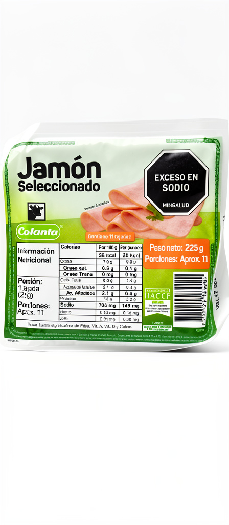 JAMÓN COLANTA X250gr