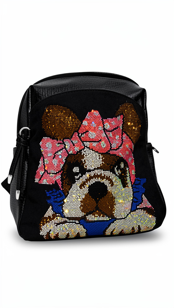 BOLSO MORRAL PIEDRAS PERRO