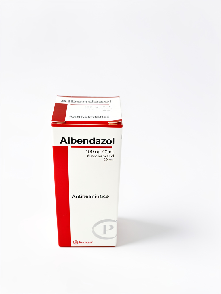 Albendazol 100mg x 20ml susp