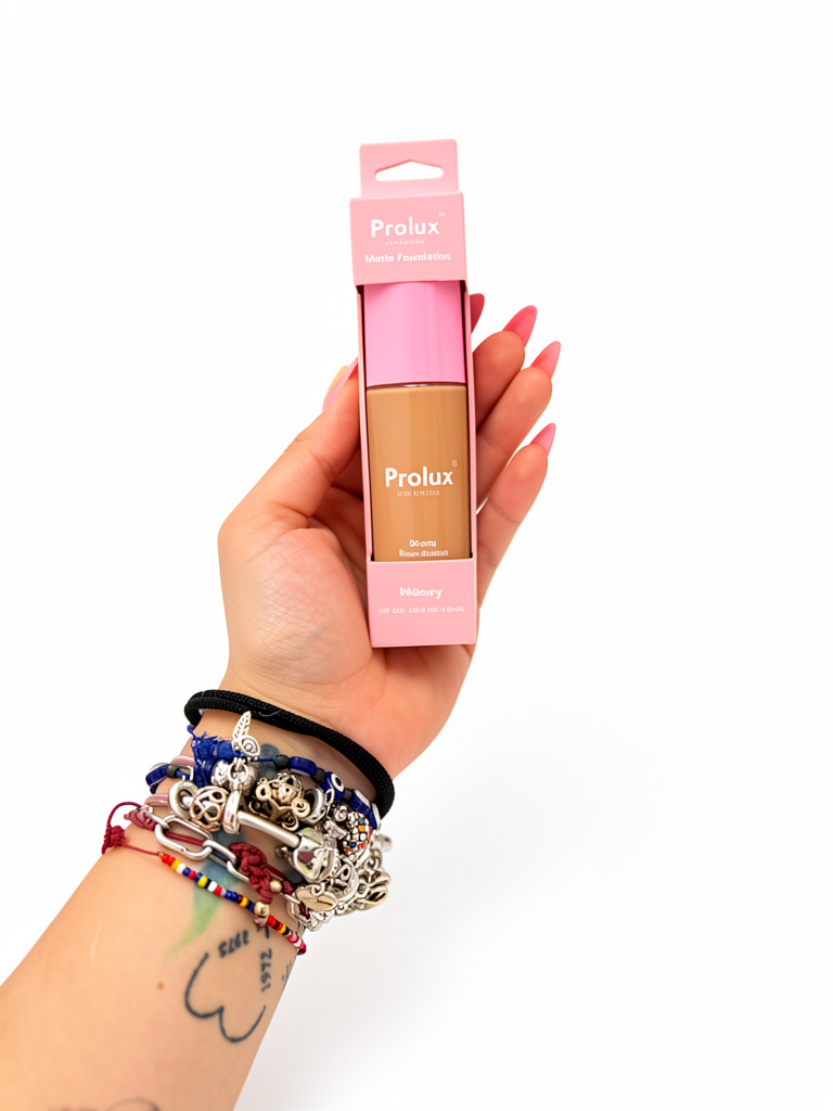 Base de maquillaje tono buff