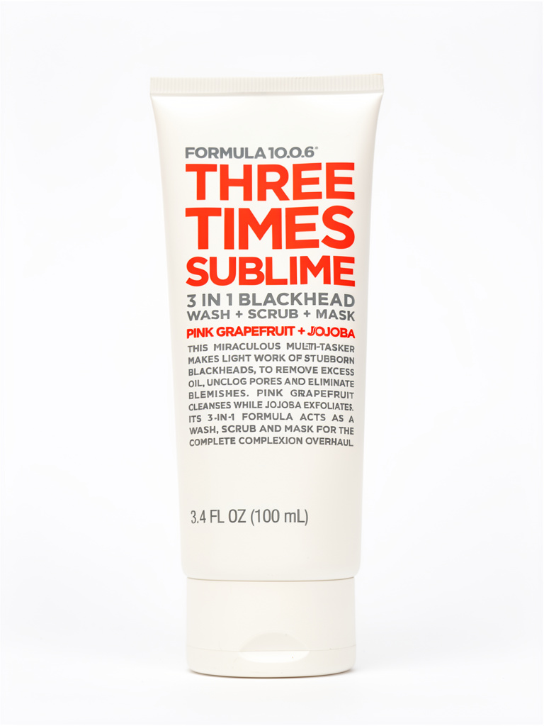 Limpiador / exfoliante / mascarilla 3 en 1 para puntos negros