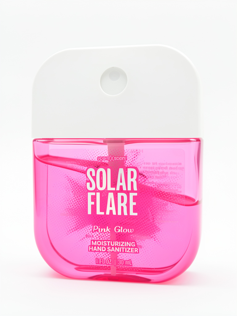 Solar Flare Pink Glow sanitizante
