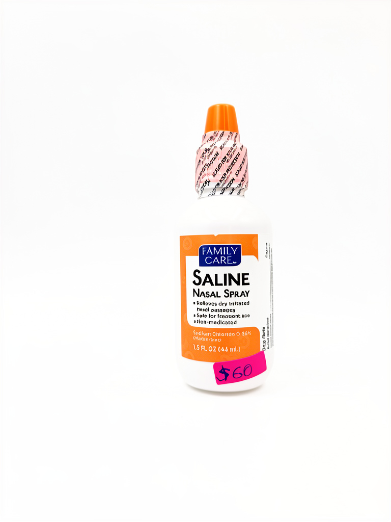 Spray nasal de solución salina
