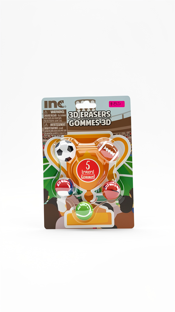 Gomas 3D balines