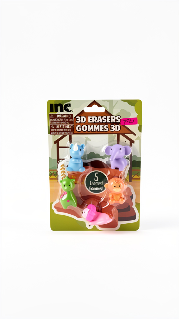 Gomas 3D animalitos