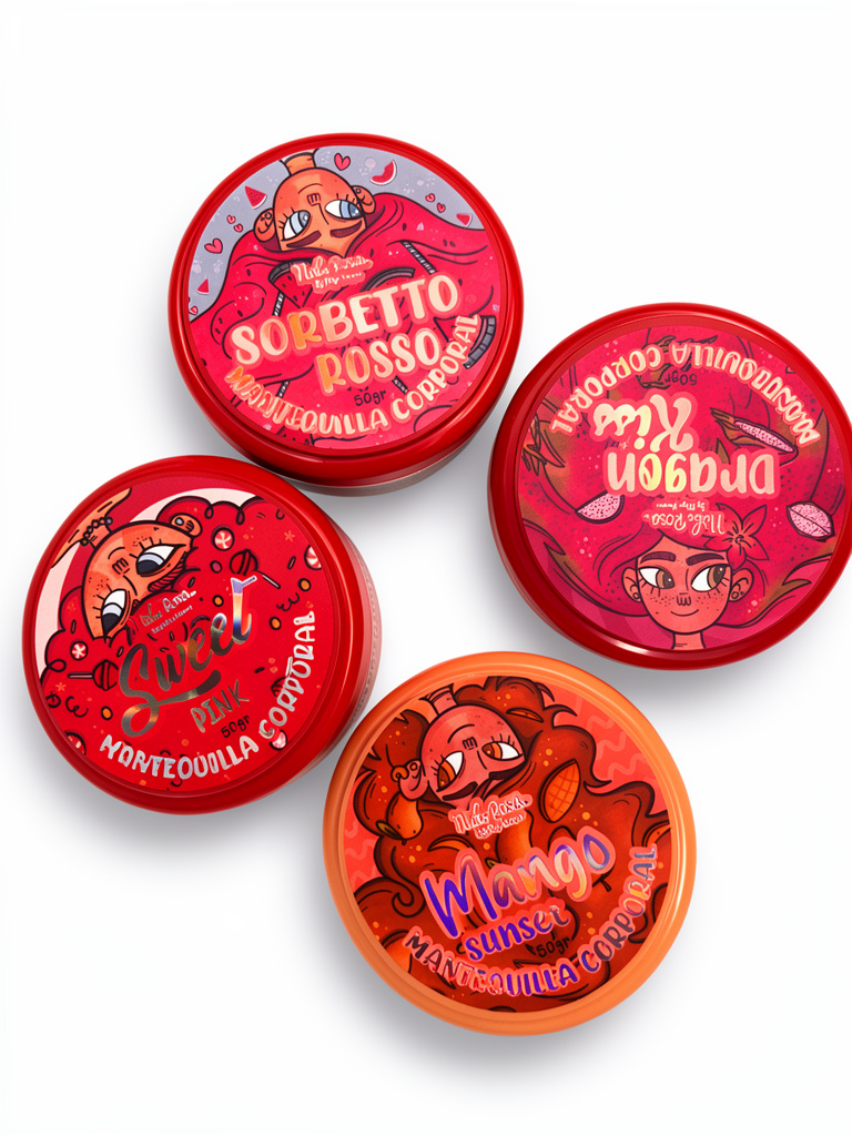 Mini mantequilla corporal nube rosa