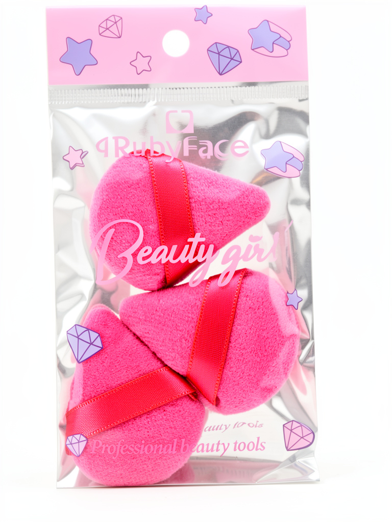 Ruby Face esponjas rosas