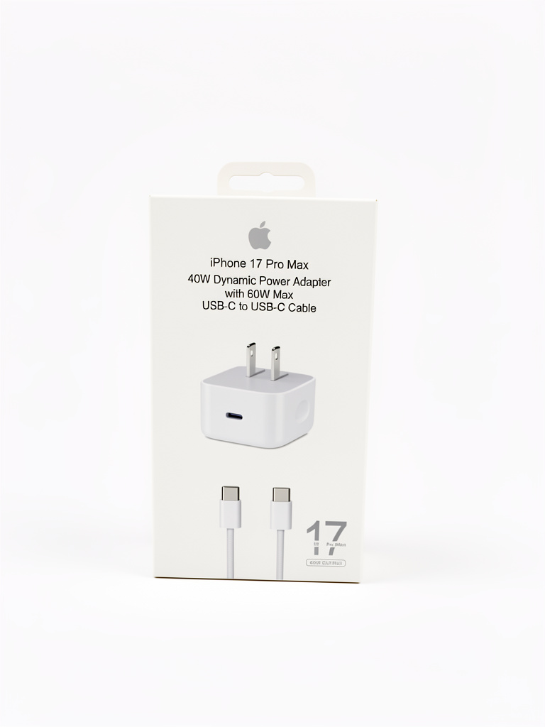 Set de Carga Rápida USB-C 40W (Adaptador + Cable Trenzado C-C ) | Calidad Premium