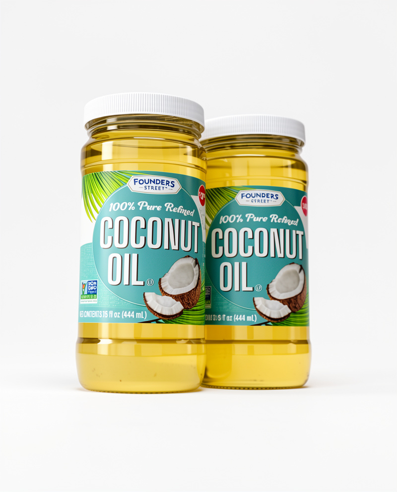 ACEITE DE COCO - FOUNDER STREET 444ML