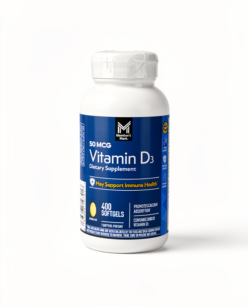 VITAMINA D3 - MEMBER'S MARK 400TAB